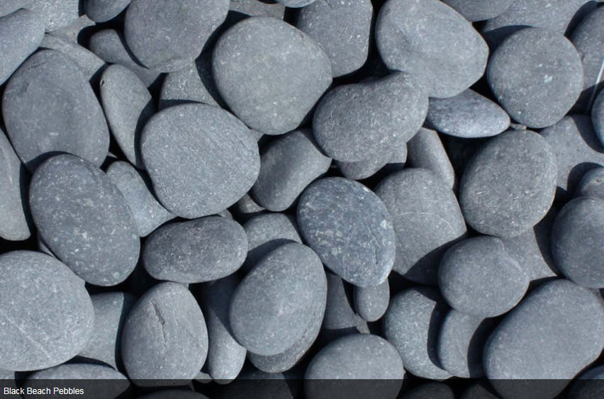 GREY CHARCOAL PEBBLES